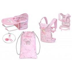 Set Puppenreise mit Hochstuhl 3 in 1 Magic María DeCuevas Toys 60034