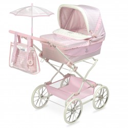 Niza Faltbarer Puppenwagen mit Regenschirm DeCuevas Toys 82046