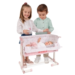 Schlaf mit mir, verstellbares Kinderbett für Puppen DeCuevas 51279 | DeCuevas Toys