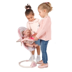 3-in-1-Schaukel-Hochstuhl für Puppen aus der Koala-Linie 51579 | DeCuevas Toys