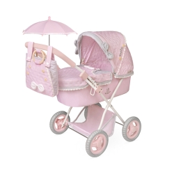 Puppenwagen Sophie faltbar mit Sonnenschirm von DeCuevas 85075