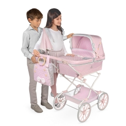 Puppenwagen Sophie faltbar mit Sonnenschirm von DeCuevas 82075 | DeCuevas Toys