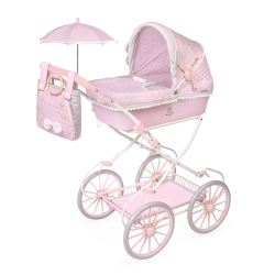 Puppenwagen Sophie faltbar mit Sonnenschirm von DeCuevas 81075