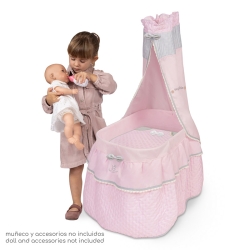 Puppenwiege Sophie mit Baldachin von DeCuevas 51075