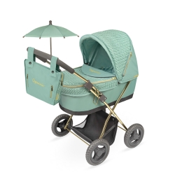 Puppenwagen Capriccio mit Sonnenschirm von DeCuevas Toys 85073