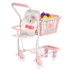 Koala-Supermarktwagen mit Zubehör und Babytrage DeCuevas 52179