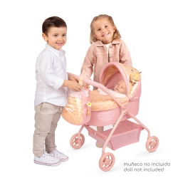 Puppenwagen Mein erster Puppenwagen mit Plüschtier Honey DeCuevas 86070 | DeCuevas Toys