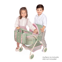 Puppenwagen Mein erster Kinderwagen mit Tasche Botanic DeCuevas 86068 | DeCuevas Toys