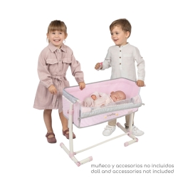 Puppenwiege Duerme Conmigo Sophie verstellbar von DeCuevas 51275