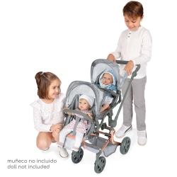 Ziwillings-Puppenwagen Cytix von DeCuevas 90877 | DeCuevas Toys
