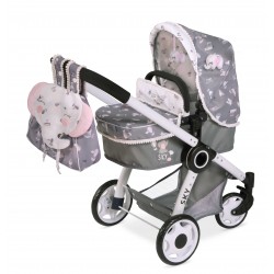 Faltwagen für Puppen 3x1 Sky DeCuevas Toys 80535