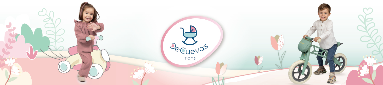 DeCuevas Toys | Fahrräder und Rutschfahrzeuge